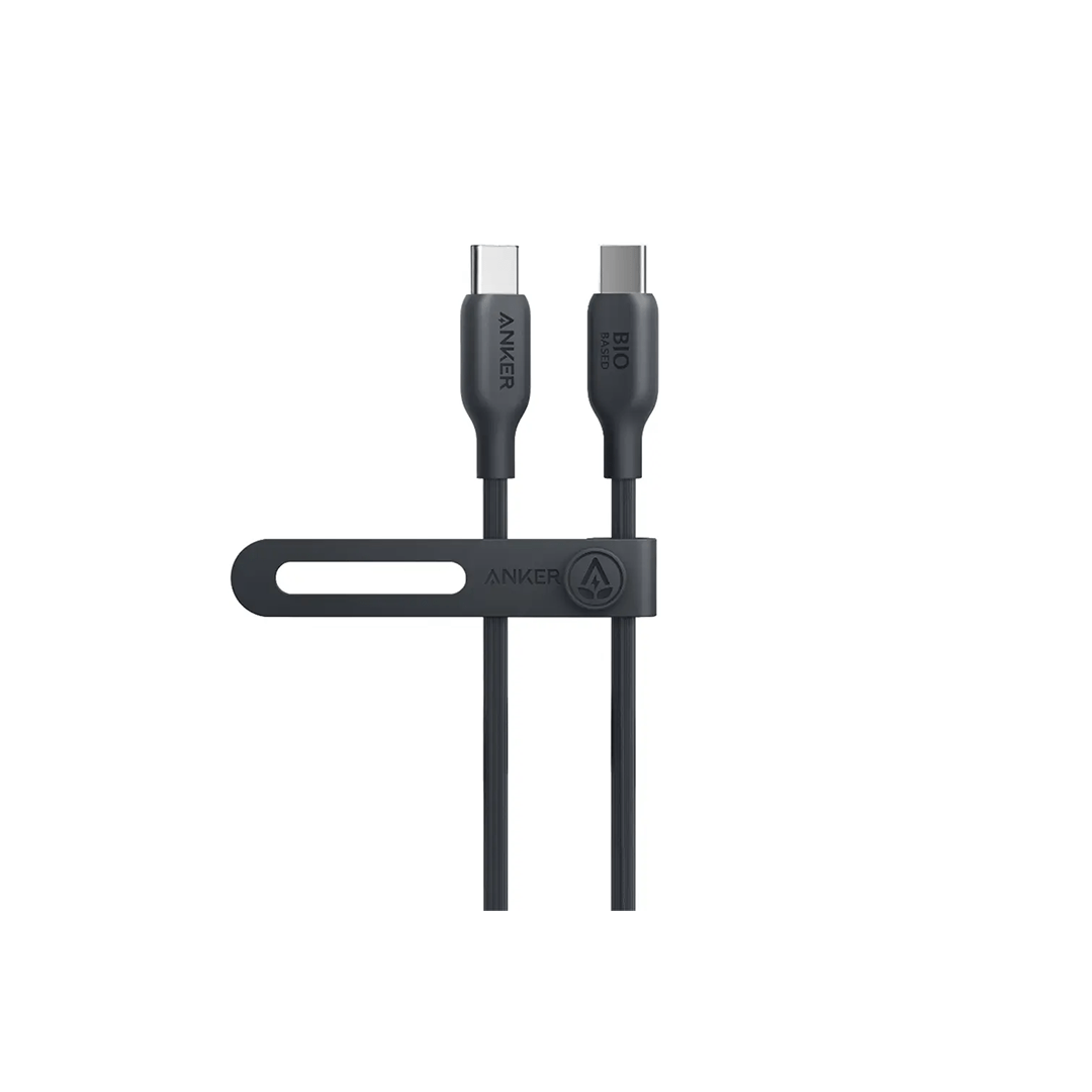 Anker 544 USB C Cable 100W Type C to Type C Cable 3ft - Black in Qatar Anker 544 USB C Cable 100W Type C to Type C Cable 3ft - Black in Qatar